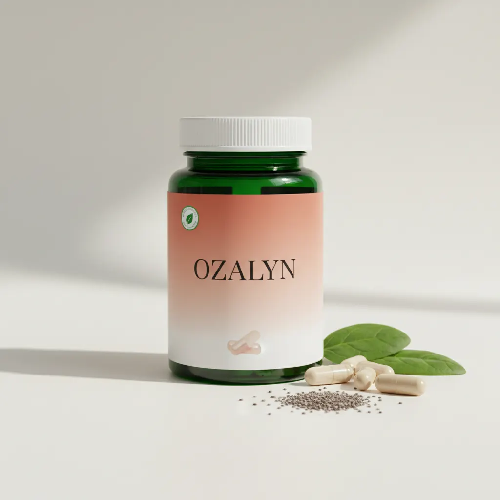 Ozalyn kosttilskudd anmeldelse - produktflaske